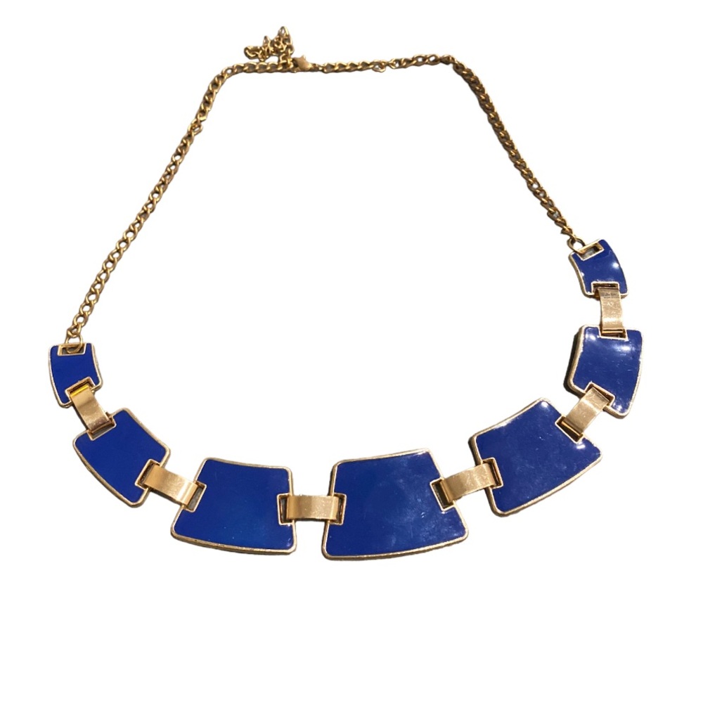 Blue necklace